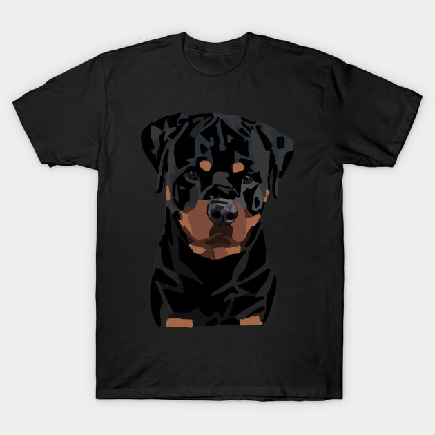 Rottweiler best dog ever T-Shirt by Freedomink